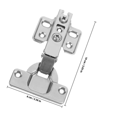 Concealed Soft Closing Cabinet Hinges For Kitchens And Furniture Built Tough With Thickened Stainless Steel And Smooth Operation 2 Pack