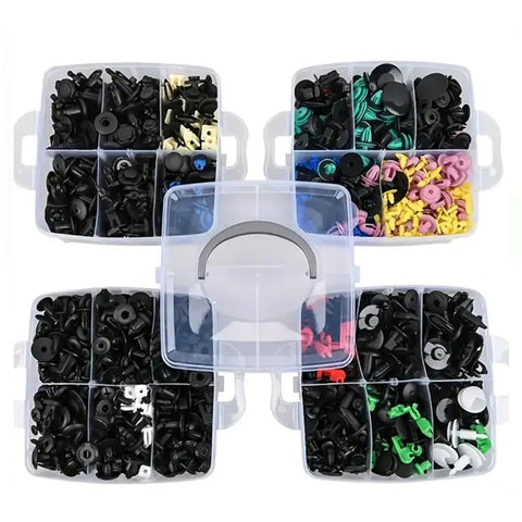 BMW Mini Hatch F55 Bumper Clip Kit 2275-Piece Push Type Retainers Set For 2018-2024 Cars in organizer cases