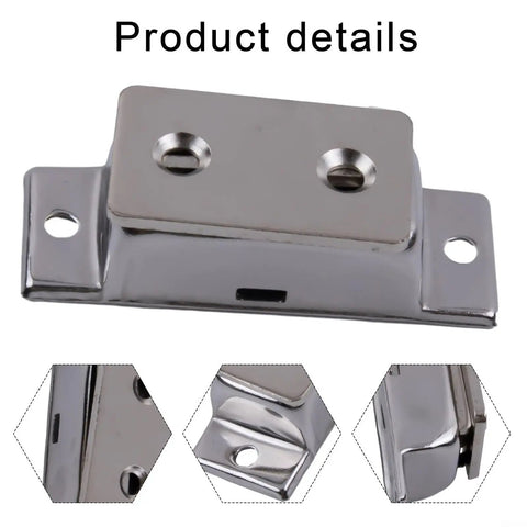 Heavy Duty Magnetic Door Catch For Cabinets And Closets Stainless Steel Latch With Ultra Strong Magnet in 304 Stainless Steel