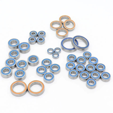 Traxxas TRX-4 Ball Bearing Set for One-Tenth RC Car Upgrade Chrome Steel Bearings 52100 Precision for Traxxas TRX4 Hobby Model