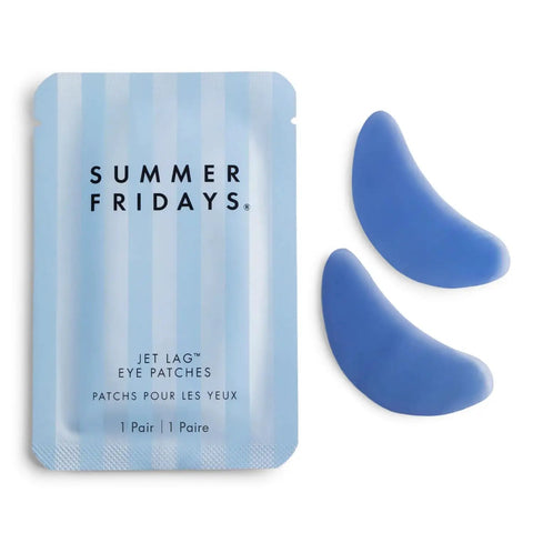 Jet Lag Under Eye Patches Hydrating Hydrogel Eye Masks With Caffeine And Peptides To Soothe Depuff And Refresh The Undereye Area