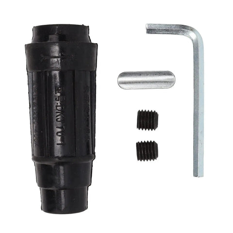 Components of 800A Brass Welding Ground Clamp With Rubber Sleeve, 35mm Opening for Top Notch Electrical Conductivity