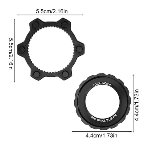 Beefy Center Lock Bike Rotor Tool For Upgrading Your Ride with dimensions for cycling and adventure use
