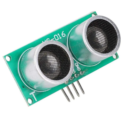 Pro Grade Analog Ultrasonic Distance Sensor US-016 With Analog Voltage Output, Accurate 2cm To 300cm Range, 5V DC on green circuit board