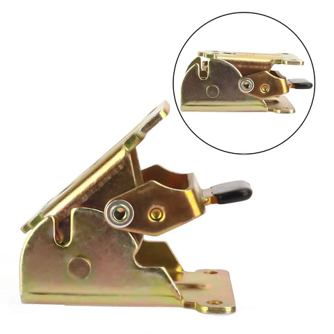 No Sweat Setup With Heavy Duty Folding Leg Brackets Self Locking Table Supports 500 Pound Capacity Thick Steel Plate Construction view of side angle bracket
