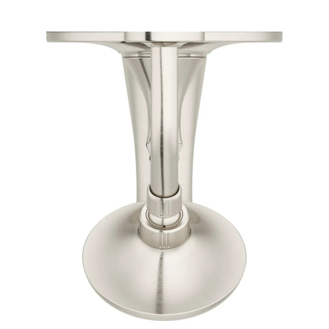 Close-up of Weller Single Handle Tub And Shower Faucet Set With Multi Function Shower Head Brushed Nickel Finish