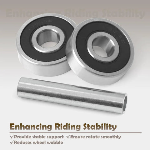 6301RS Ebike Wheel Bearing Kit For Tuttio Soleil01 Series And Other Compatible Models Delivers Smooth Reliable Wheel Rotation