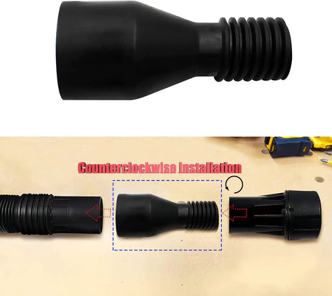 Hose Adapter For Dust Collection System Plug And Play Compatible With DWV9000 Universal Connector Replacement Part