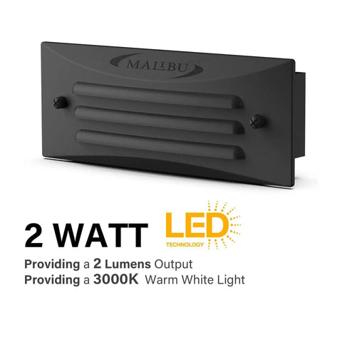 Low Voltage LED Deck Lights 9 Inch Step Lighting Kit For Outdoor Walkways And Decks With Warm Soft Illumination Angled Light