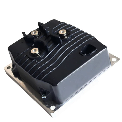 Heavy Duty 24V 300A DC Motor Controller For Genie Scissor Lifts Compatible 823408 823408GT top view showing connections and housing details.