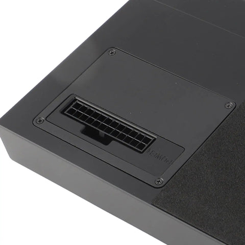 Close-up view of the connector port on the Premium External Gpu Enclosure USB4 Interface M2 NVMe PCI Express 3 X4 Slot.