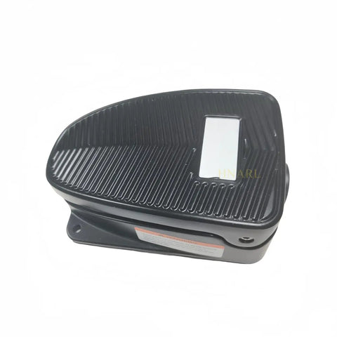 Heavy Duty Foot Pedal Switch Replacement 13482GT compatible with Genie Boom Lift Z30, textured black surface for grip and durability.