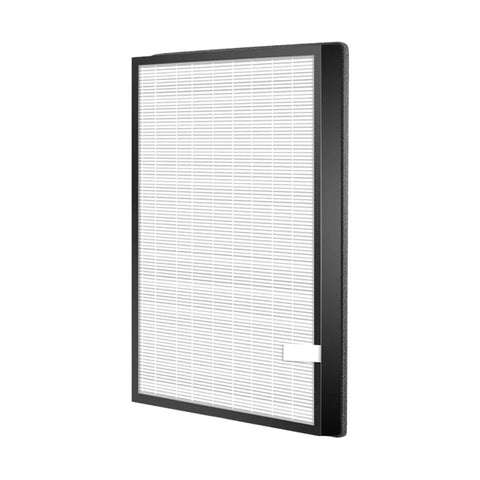 Swap Out Air Purifier Filter Element With Snap On Housing And No Sweat Tool Free Setup For Fast Dust Control And Breezy Upkeep Compatible With KJ20FE NH1 NH2 NH3 KJ200G D41 C42, H13 filter with black frame.