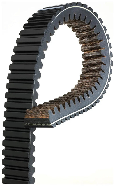 Close-up of 30R3750 G Force Redline CVT Belt showing flexible materials and dual cog design for easy installation.