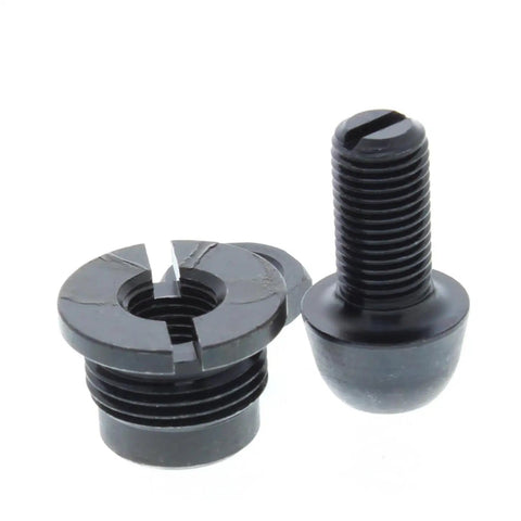 GM Clutch Fork Pivot Ball Adjustable Steel 13/16-16 For Bellhousing, Dialed In Clutch Geometry With Wide Adjustment Range From 1 5/16 In To 1 11/16 In For Smooth Engagement. black steel adjustable pivot ball and threaded clutch fork ball