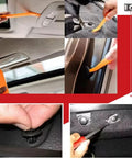 Toyota Tundra 1295-Piece Bumper Clip Kit For 2007-2021 Trucks, Durable Plastic Metal Fasteners For Door Panels And Upholstery, Easy Removal In Tight Spots, Includes Storage Box For Quick Access, orange trim removal tools shown