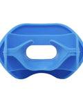 Blue Silicone Regulator Mouthpiece With Lip Shield For Comfort And Cold Water Protection Fits Most Regulators And Snorkels