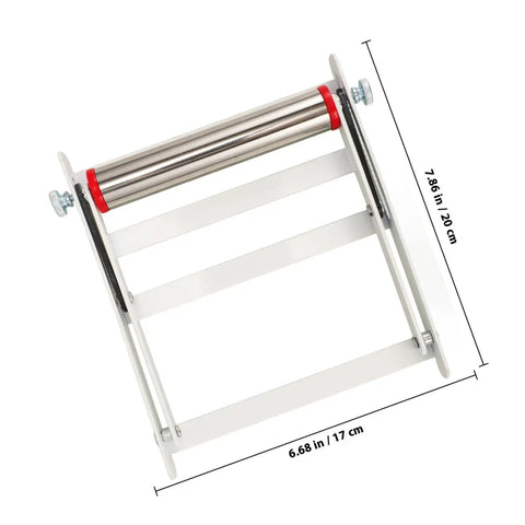 Adjustable Stainless Steel Cutting Machine Support Stand With Anti Slip Teeth, Heavy Duty Trimmer Bracket with dimensions