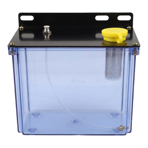 3L Cnc Coolant Tank For Router Milling Machine With Integrated Filter System Transparent Water Box Reservoir with black lid
