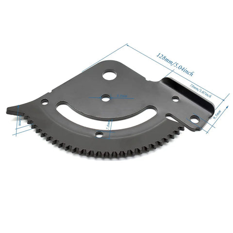 John Deere Steering Sector Pinion Gear Replacement For D160 D140 D130 D150 Tractors 26 Tooth Gear with dimensions