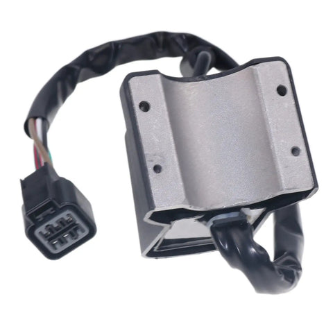 Three Position Forward Neutral Push Button Switch With Rotary Actuator For Manual Operation Black Compatible With Mitsubishi Caterpillar Forklift GP25 And Related Models, connector view
