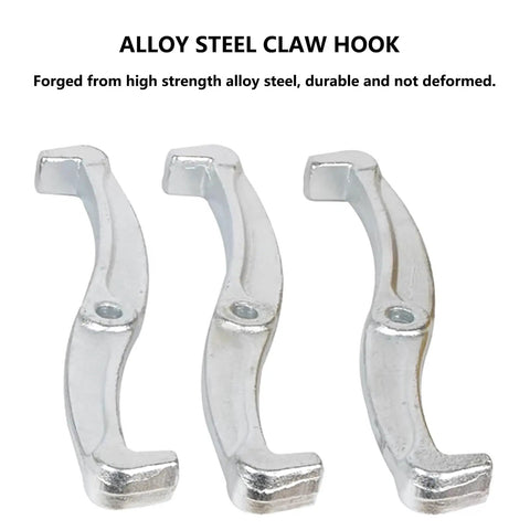 Shop Tested Hydraulic Gear Puller Featuring Adjustable Two Or Three Jaw Bearing Hub Separator Built Tough From Forged Steel For Smooth Heavy Lifting And Zero Hassle 50 Ton Jobs - alloy steel claw hooks.