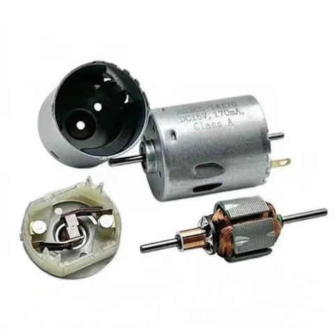 High Performance Roomba Compatible Robot Vacuum Cleaner Electric Starter Motor 6V To 24V 10300RPM with dual 2.3mm shafts.