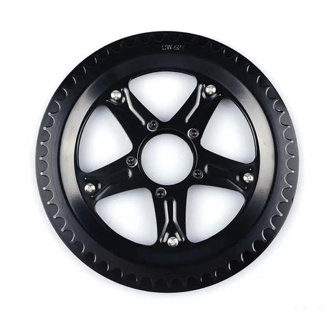 46T CNC Aluminum Chainring For Mid Drive Kits Fits BBS01 BBS02 BBSHD Electric Bike Motors Ride Ready Chain Wheel