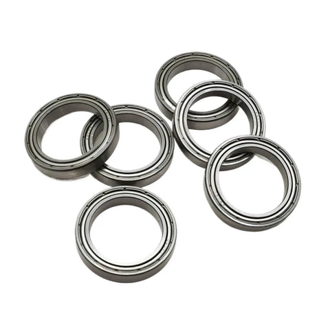 Six Hardcore Slick Motor Bearing Replacement units for DJI T40 T50 T20p, showcasing low friction design and durable construction.