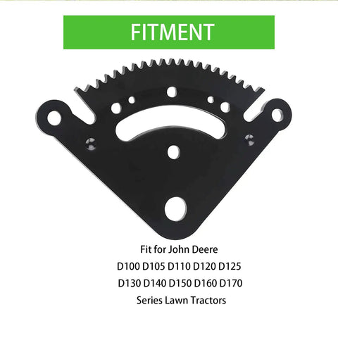 19 Teeth Steering Sector Pinion Gear Rebuild Kit Replacement For John Deere D100 D105 D110 D120 D130 D140 D150 D160 D170 Series Lawn Tractors Replaces GX21924BLE sector plate