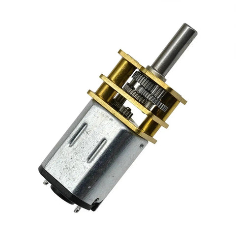 Heavy Duty N20 Micro Gear Motor Packed With Real Metal Reduction Gears for DIY Robot chassis and compact RC mods.