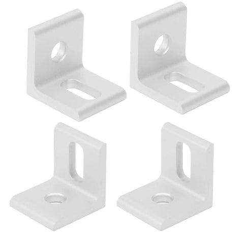 Right Angle Corner Brackets 90 Degree Aluminum L Shaped Braces Built Beefy For Quick Connection And Rock Solid Stability Fits 2020 3030 4040 Profiles