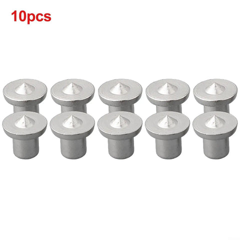 10 Pcs Steel Dowel Center Points For Pro Grade Wood Joinery, Precise Alignment Of Joints And Tenons, 6mm Dowel Center Markers