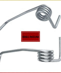 Fridge Door Divider Spring Replacement 2 pack for Samsung Refrigerators Fits DA61 03230B, showing metal springs close-up