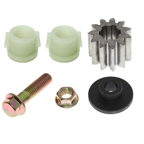 Steering Sector And Pinion Gear With Bushings Replacement Kit For LA Series Lawn Tractors LA150 LA155 LA165 LA175 Heavy Duty