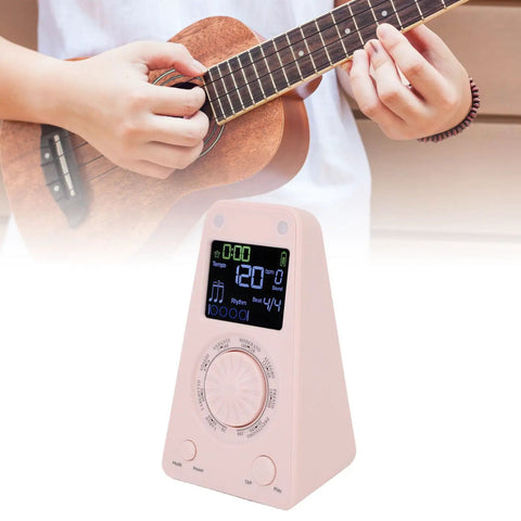 Digital Metronome With Bluetooth Speaker Dope Tempo Tool For Piano And Guitar Ten Beat Tones Tuner And Accurate Speed Testing