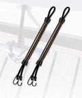 2 Pack Bungee Dock Line For Yamaha WaveRunner JetBlaster DLX Mooring Snubber Rope Elastic Shock Absorbing Docking Cord 22In