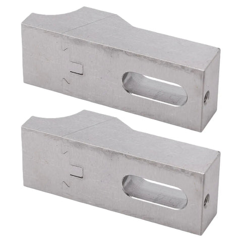 Heavy Duty Low Profile Side Clamp Vise For Milling Machines 68x25x20mm S136H Mold Steel two-piece clamp set