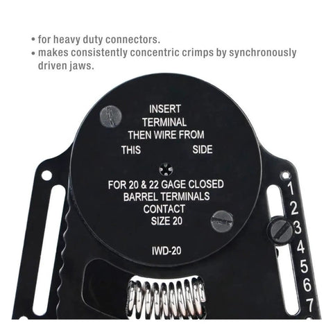 Get That Heavy Duty Crimping Tool Kit For Your Auto Repair Gig With Professional Multitask Terminals And Weather Pack Removal Gear That Makes Wiring Jobs Super Dope And Effortless Every Single Time. Black carbon steel crimping tool for 20-22 gauge closed barrel terminals
