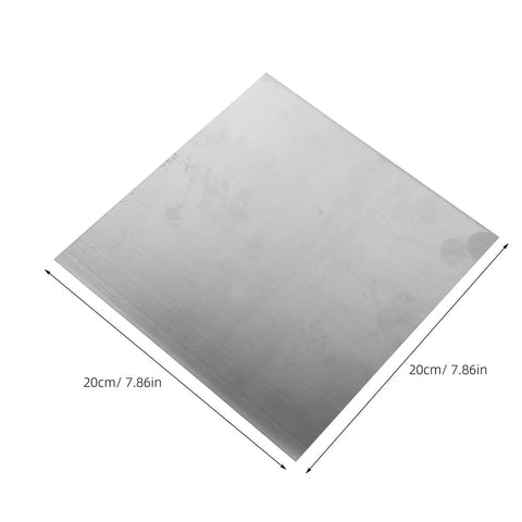 Stainless Steel Square Plate 200x200x2mm Flat Metal Sheet For Cutting With Smooth Mill Finish And Excellent Straightness