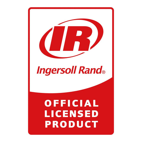 Official licensed product logo for Ingersoll Rand with red and white design elements.