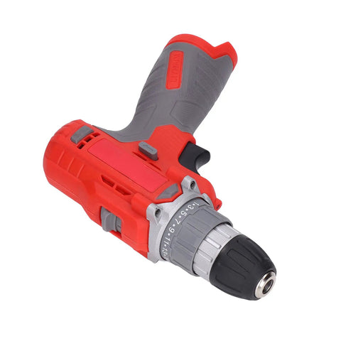 Heavy Duty Cordless Drill Driver And Impact Wrench That Handles The Daily Grind With Variable Speed And Adjustable Torque, side view.