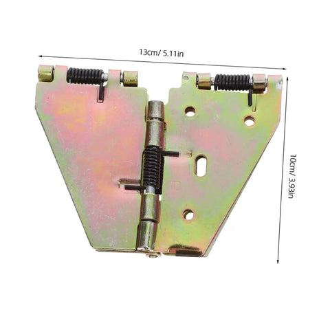 Quick Swap Folding Table Leaf Hinges And Drop Leaf Hardware, gold finish, 13cm x 10cm, sturdy cold rolled steel hinge for drop down desks.