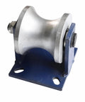 Heavy Duty Industrial Gate Rollers With Precision U Groove Track Wheels built tough, 130mm heavy-duty steel roller for sliding doors.