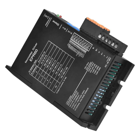 EPR60 NEMA 23 stepper motor driver Ethernet Stepper Motor Driver for robotics and CNC with Modbus TCP and 10/100 bps data rate.