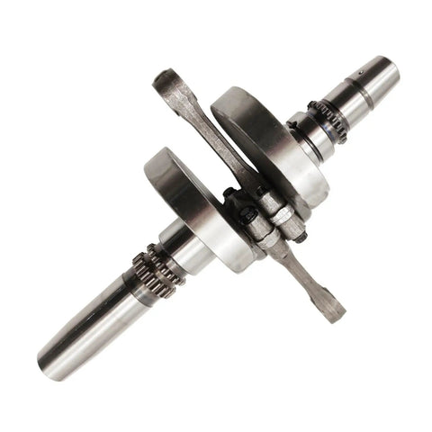 High Performance Front And Rear Main Bearing Kit With Precision Crankshaft Sleeves And Complete Piston Cylinder Assembly For Off Road Atv Utv Rebuild Slick Oem Replacement Engine Components Set crankshaft view from side