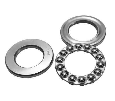 Thrust ball bearing with two steel washers, 30x52x16mm, for meat grinders