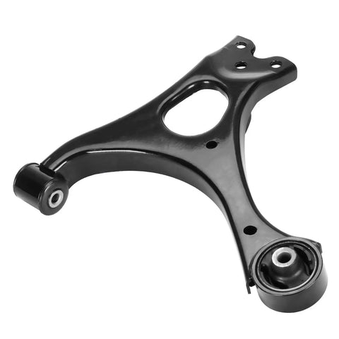 12 Piece Front Lower Control Arm Kit With Ball Joints For Honda Civic 2006 2007 2008 2009 2010 2011 1.8L Includes Front Lower Left Arm Front Lower Right Arm Ball Joint Inner And Outer Tie Rods Sway Bar Ends And Suspension Kit., black steel front lower control arm with bushings