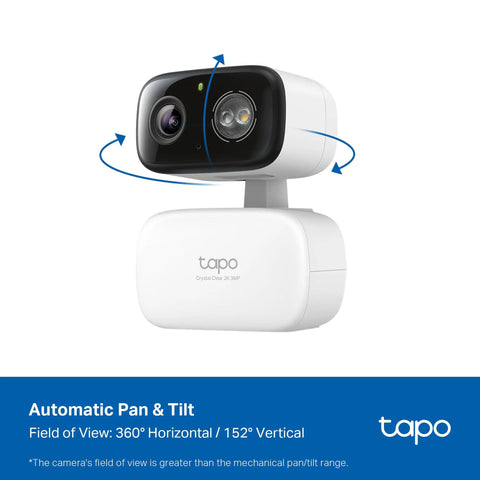 Indoor Outdoor Pan Tilt Wired Security Camera Two Pack For Baby Monitoring And Person Detection With Cry Alerts