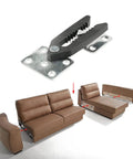 Heavy Duty Sofa Connector Clip For Sectional Couches Rust Proof Metal Buckle Furniture Joint Clip To Lock Sections Together